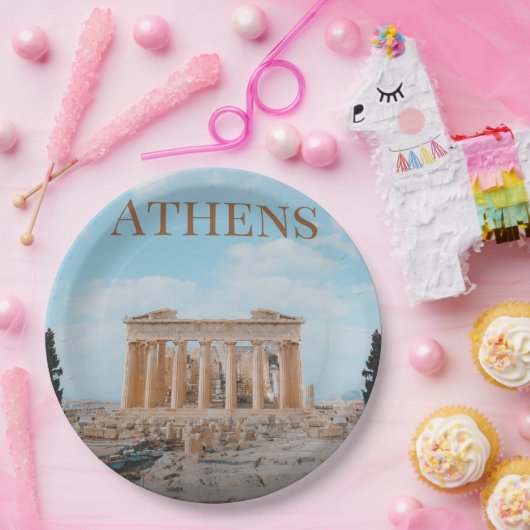 Athen Griechenland Pappteller (Party)