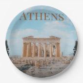 Athen Griechenland Pappteller (Vorderseite)