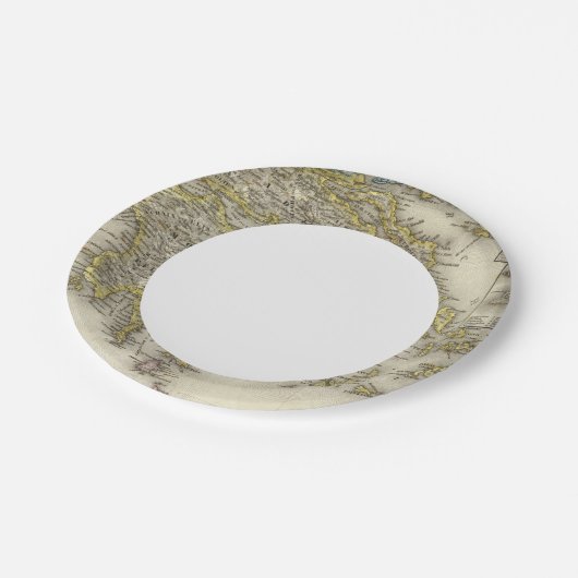 Athen, Griechenland Pappteller (Schrägansicht)