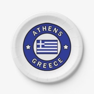 Athen Griechenland Pappteller