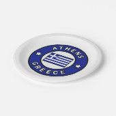 Athen Griechenland Pappteller (Schrägansicht)