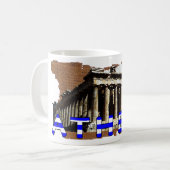 Athen Griechenland Parthenon Kaffeetasse (Vorderseite Links)