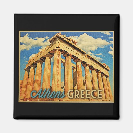 Athen Griechenland Parthenon Magnet (Vorne)