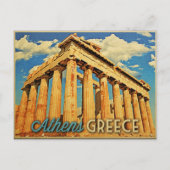 Athen Griechenland Parthenon Postkarte (Vorderseite)