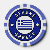 Athen Griechenland Pokerchips (Vorderseite)