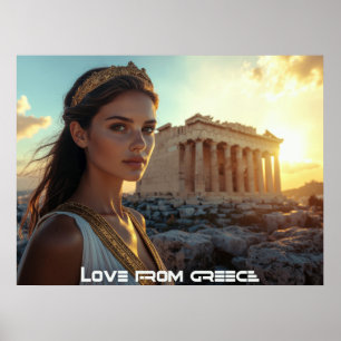ATHEN - GRIECHENLAND POSTER