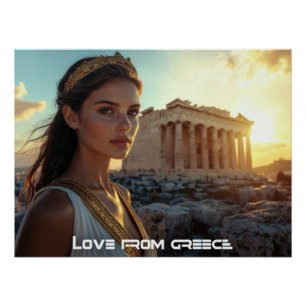 ATHEN - GRIECHENLAND POSTER