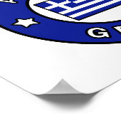 Athen Griechenland Poster (Ecke)