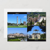 Athen - Griechenland Postkarte (Vorne/Hinten)