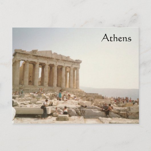 Athen Griechenland Postkarte (Vorderseite)