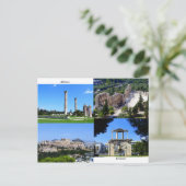 Athen - Griechenland Postkarte (Stehend Vorderseite)