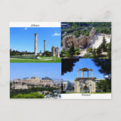 Athen - Griechenland Postkarte (Vorderseite)