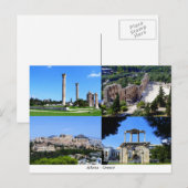 Athen - Griechenland Postkarte (Vorne/Hinten)