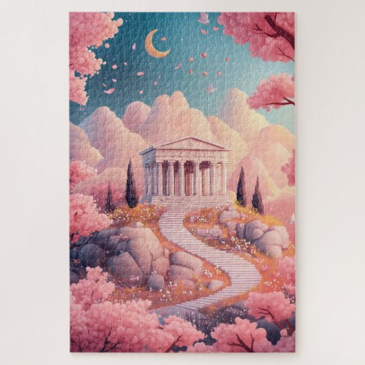 Athen Griechenland Reise Puzzle (Vertikal)