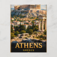 Athen Griechenland Reise Souvenir