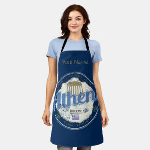 Athen Griechenland Retro Akropolis Vintage Souveni Schürze