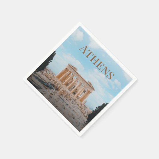 Athen Griechenland Serviette (Ecke)