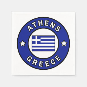 Athen Griechenland Serviette