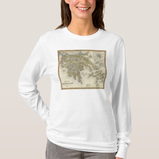 Athen, Griechenland T-Shirt (Vorderseite)