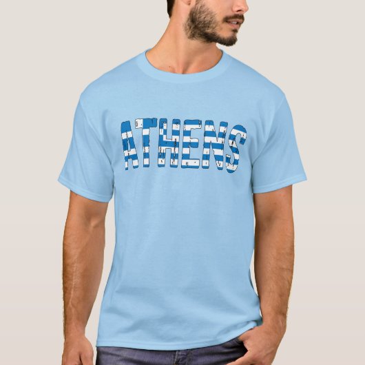 Athen Griechenland T-Shirt (Vorderseite)