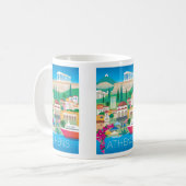 Athen, Griechenland Tasse (Vorderseite Links)