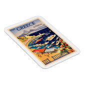 Athen, Griechenland Vintage Travel Poster Magnet (Rechte Seite)