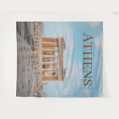 Athen Griechenland Wandteppich (Vorderseite (Horizontal))