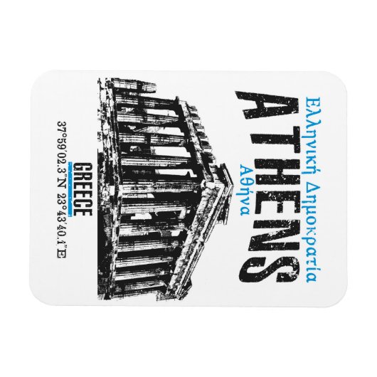 Athen Magnet (Horizontal)