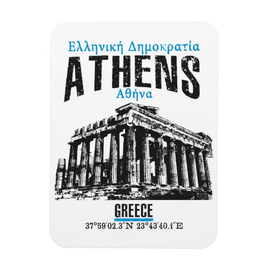 Athen Magnet (Vertikal)