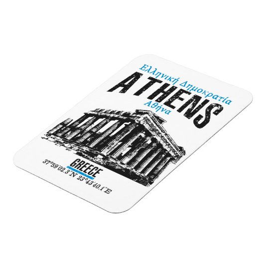 Athen Magnet (Linke Seite)