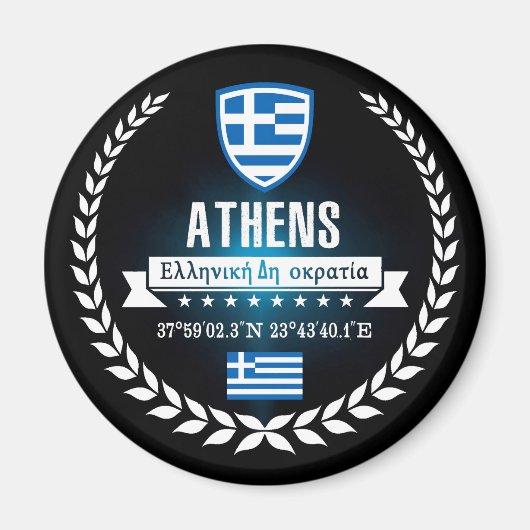 Athen Magnet (Vorne)