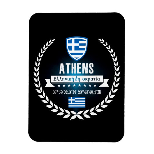 Athen Magnet (Vertikal)