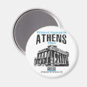 Athen Magnet (Vorderseite/Rückseite)