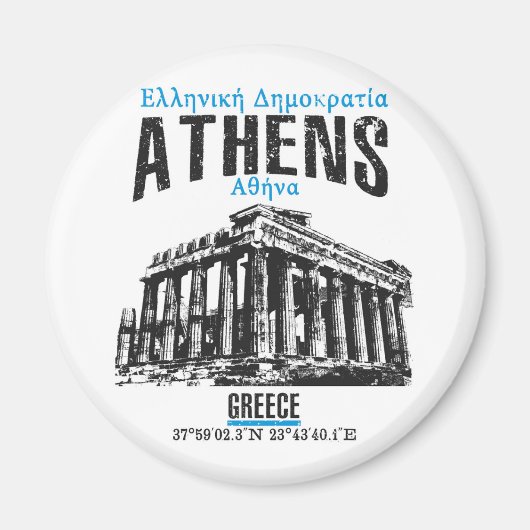 Athen Magnet (Vorne)
