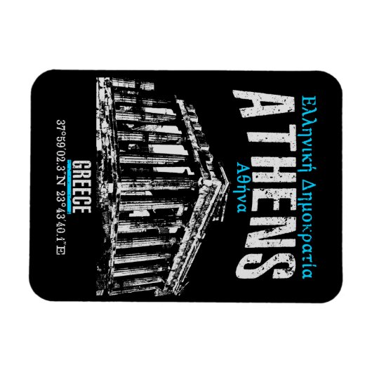 Athen Magnet (Horizontal)