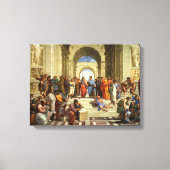 Athen-Malschule Leinwanddruck (Vorderseite)