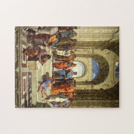 Athen-Malschule Puzzle (Horizontal)