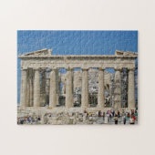 Athen Parthenon Frontansicht Puzzle (Horizontal)