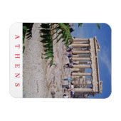 Athen Parthenon Panoramablick Kühlschrankmagnet Magnet (Horizontal)