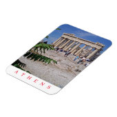 Athen Parthenon Panoramablick Kühlschrankmagnet Magnet (Linke Seite)