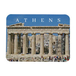 Athen Parthenon View Kühlschrankmagnet Magnet