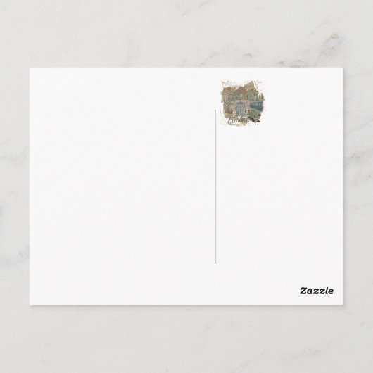 Athen Postkarte (Rückseite)