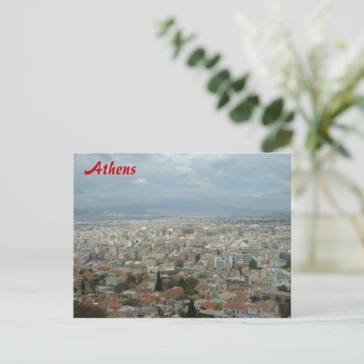 Athen Postkarte (Stehend Vorderseite)