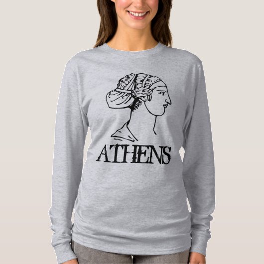 ATHEN, Reise-Shirts, Text hinzufügen T-Shirt (Vorderseite)