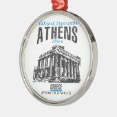 Athen Silbernes Ornament (Links)
