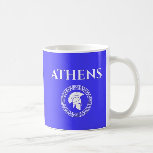 Athen Spartaner Kaffeetasse (Rechts)