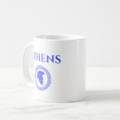 Athen Spartaner Kaffeetasse (Vorderseite Links)