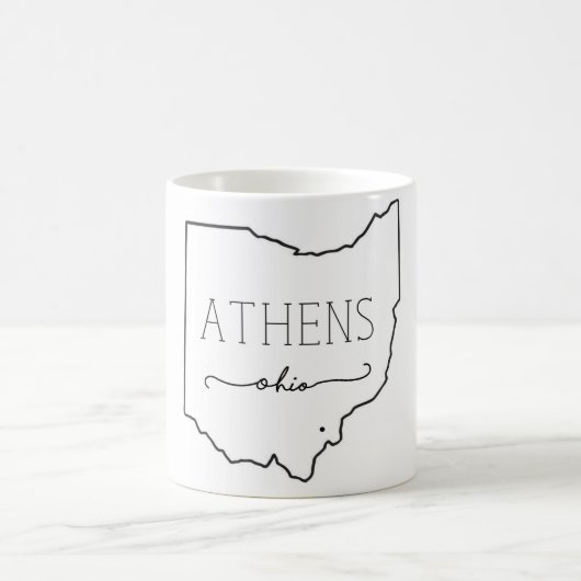 Athen-Tasse Kaffeetasse (Mittel)