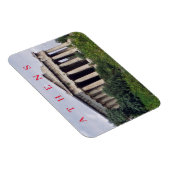 Athen-Tempel Hephaestus-Blick Kühlschrankmagnet Magnet (Rechte Seite)