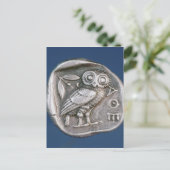 Athen-Tetradrachma Postkarte (Stehend Vorderseite)